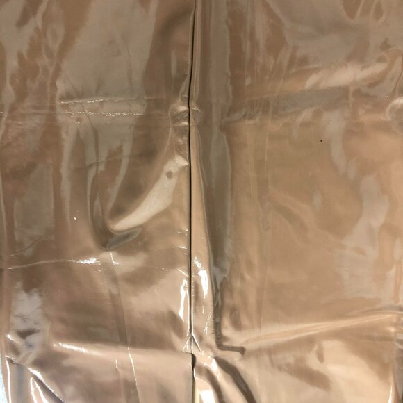 Commando Nude Beige Faux Leather Midi Skirt Sz S - Picture 5 of 9